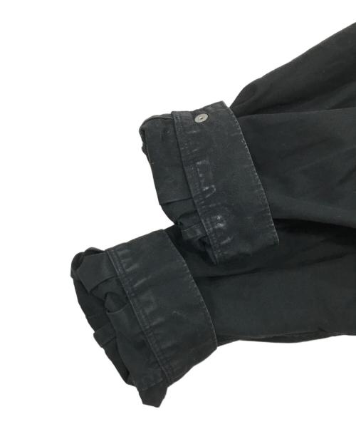 FreshService（フレッシュサービス）FreshService (フレッシュサービス) カーゴポケットシャツ/オーバーサイズシャツ ブラック サイズ:freeの古着・服飾アイテム