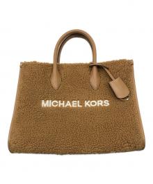 MICHAEL KORS（マイケル・コース）の古着「2WAYボアバッグ/ショルダーバッグ/トートバッグ」｜ブラウン