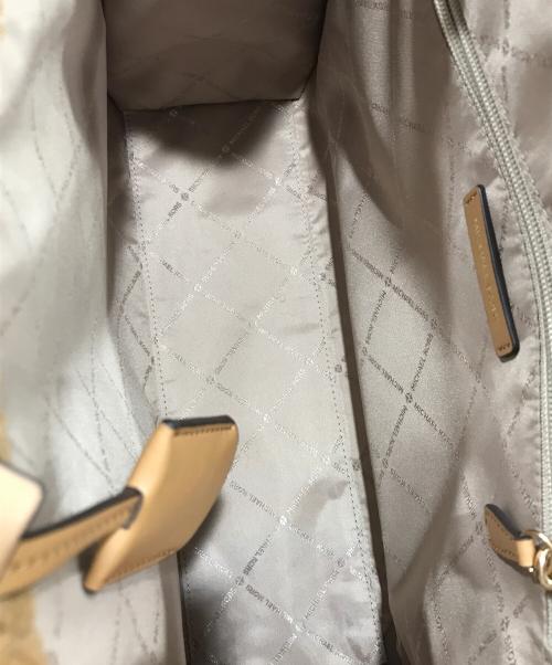 MICHAEL KORS（マイケル・コース）MICHAEL KORS (マイケル・コース) 2WAYボアバッグ/ショルダーバッグ/トートバッグ ブラウンの古着・服飾アイテム