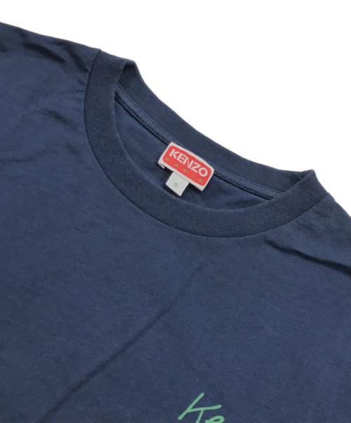KENZO（ケンゾー）KENZO (ケンゾー) バックポピーフラワーTシャツ/半袖カットソー ネイビー サイズ:Sの古着・服飾アイテム