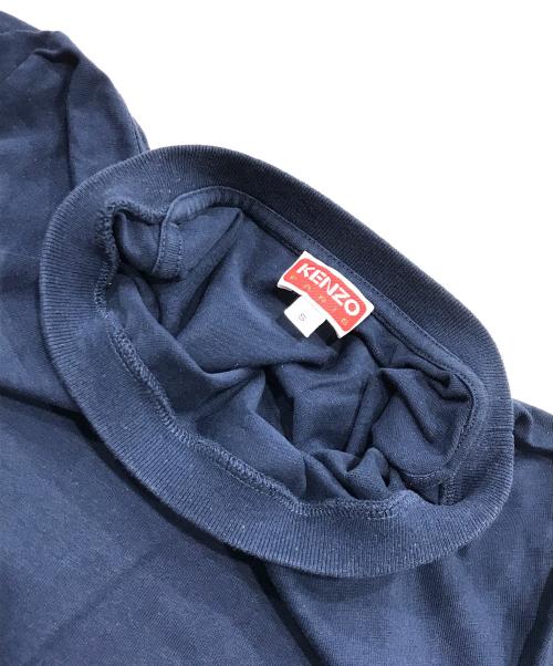 KENZO（ケンゾー）KENZO (ケンゾー) バックポピーフラワーTシャツ/半袖カットソー ネイビー サイズ:Sの古着・服飾アイテム