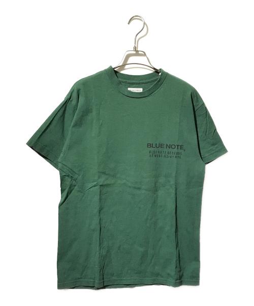 WACKO MARIA（ワコマリア）WACKO MARIA (ワコマリア) ブルーノートTシャツ/バックプリントＴシャツ グリーン サイズ:Mの古着・服飾アイテム