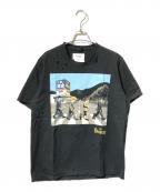 doublet×洋服の青山ダブレット×）の古着「AOYAMA ROCK T-SHIRT/半袖カットソー」｜ブラック