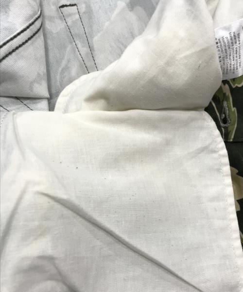 KENZO（ケンゾー）KENZO (ケンゾー) Jungle Camo Canvas Loose Fit Jeans/柄デニム マルチカラー サイズ:76cm　W30の古着・服飾アイテム