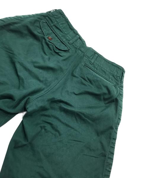 kolor/BEACON（カラービーコン）kolor/BEACON (カラービーコン) パッカリングパンツ/コットンパンツ グリーン サイズ:1の古着・服飾アイテム