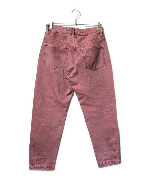 TANAKA（タナカ）TANAKA (タナカ) デニムパンツ/コットンデニムパンツ レッド サイズ:27の古着・服飾アイテム