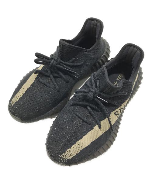 adidas（アディダス）adidas (アディダス) YEEZY BOOST350V2/スニーカー ブラック サイズ:US7 1/2/UK7/FR40 2/3の古着・服飾アイテム