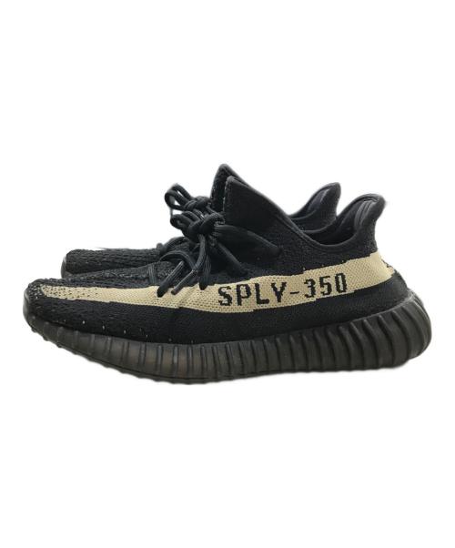 adidas（アディダス）adidas (アディダス) YEEZY BOOST350V2/スニーカー ブラック サイズ:US7 1/2/UK7/FR40 2/3の古着・服飾アイテム