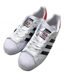 adidas×Run-DMC（アディダス）の古着「コラボローカットスニーカー」｜ホワイト