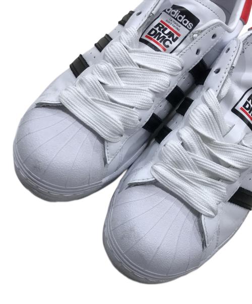 adidas（アディダス）adidas (アディダス) Run-DMC コラボローカットスニーカー ホワイト サイズ:US7 1/2/UK7/FR40 2/3の古着・服飾アイテム