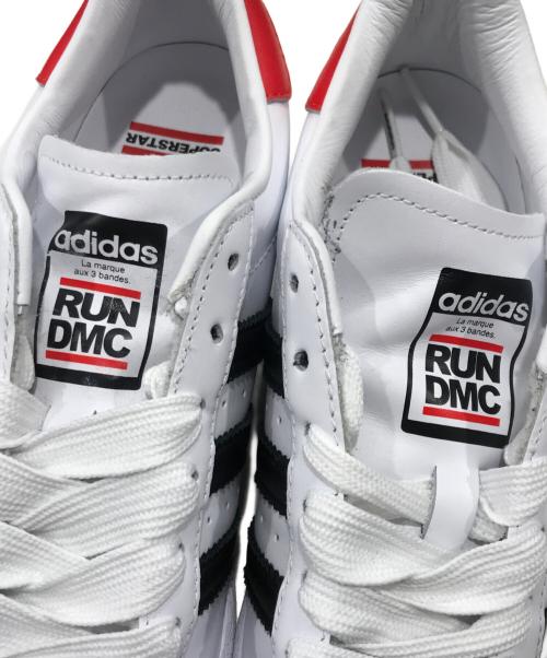 adidas（アディダス）adidas (アディダス) Run-DMC コラボローカットスニーカー ホワイト サイズ:US7 1/2/UK7/FR40 2/3の古着・服飾アイテム