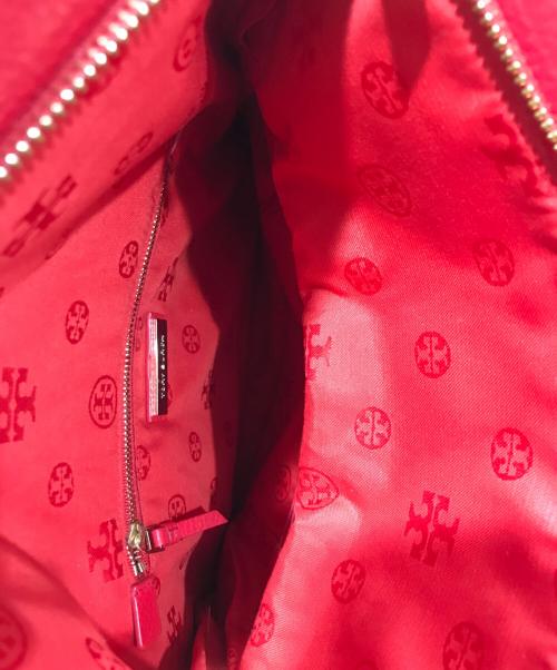 TORY BURCH（トリーバーチ）TORY BURCH (トリーバーチ) ショルダーバッグ/ロゴバッグ レッドの古着・服飾アイテム