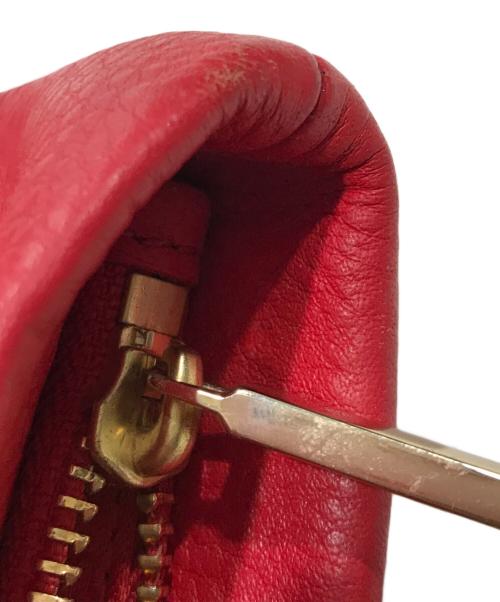 TORY BURCH（トリーバーチ）TORY BURCH (トリーバーチ) ショルダーバッグ/ロゴバッグ レッドの古着・服飾アイテム