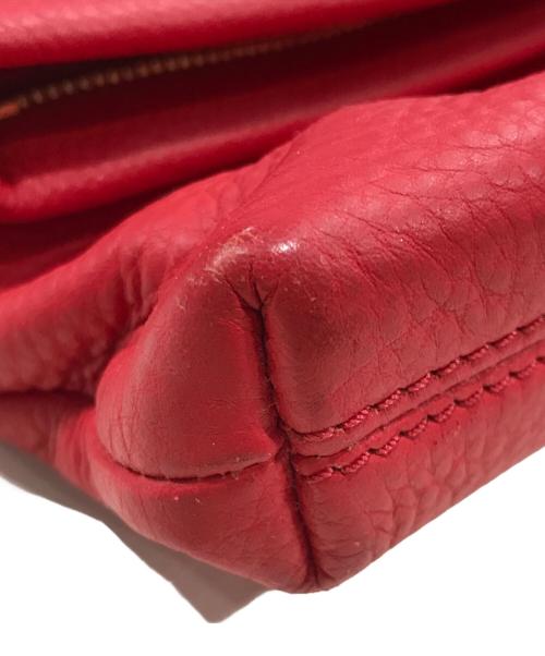 TORY BURCH（トリーバーチ）TORY BURCH (トリーバーチ) ショルダーバッグ/ロゴバッグ レッドの古着・服飾アイテム