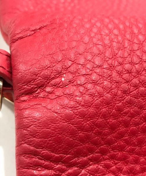 TORY BURCH（トリーバーチ）TORY BURCH (トリーバーチ) ショルダーバッグ/ロゴバッグ レッドの古着・服飾アイテム