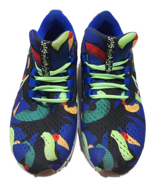 NIKE（ナイキ）NIKE (ナイキ) Kelly Anna エアズームペガサス38/スニーカー ブルー×グリーン サイズ:US11/UK10/EUR45の古着・服飾アイテム