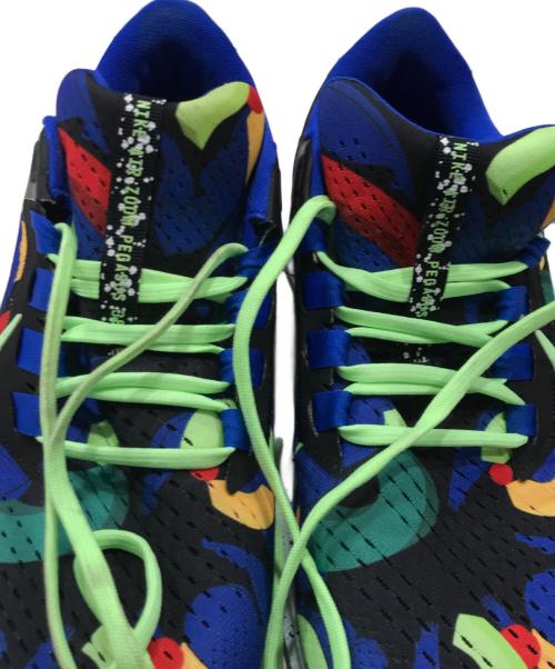 NIKE（ナイキ）NIKE (ナイキ) Kelly Anna エアズームペガサス38/スニーカー ブルー×グリーン サイズ:US11/UK10/EUR45の古着・服飾アイテム