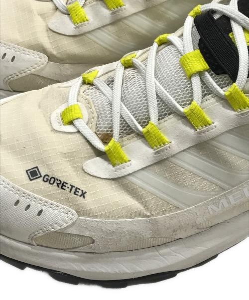 FreshService（フレッシュサービス）FreshService (フレッシュサービス) MERRELL (メレル) モアブ スピード/ハイキングシューズ アイボリー×イエロー サイズ:US11/UK10.5/EUR45の古着・服飾アイテム