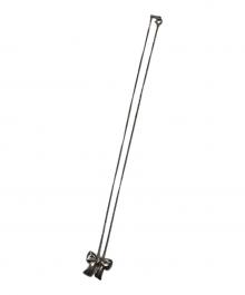 TIFFANY & Co.（ティファニー）の古着「リボンモチーフネックレス」｜シルバー