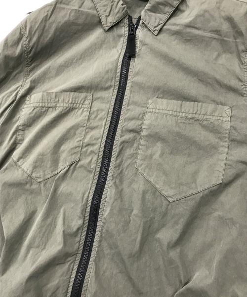 STONE ISLAND（ストーンアイランド）STONE ISLAND (ストーンアイランド) シャツジャケット オリーブ サイズ:Sの古着・服飾アイテム