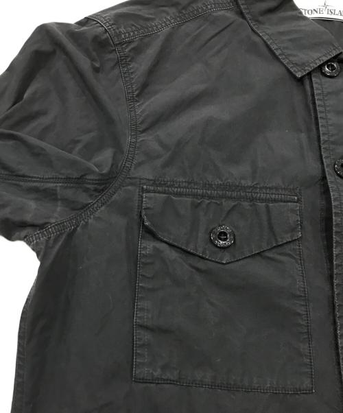 STONE ISLAND（ストーンアイランド）STONE ISLAND (ストーンアイランド) 長袖シャツ/ボタンシャツ ブラック サイズ:Sの古着・服飾アイテム