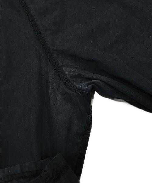STONE ISLAND（ストーンアイランド）STONE ISLAND (ストーンアイランド) 異素材切替比翼シャツ ネイビー サイズ:Sの古着・服飾アイテム