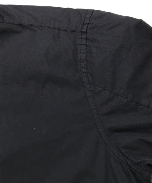 STONE ISLAND（ストーンアイランド）STONE ISLAND (ストーンアイランド) ナイロンブレンド比翼シャツ ネイビー サイズ:Mの古着・服飾アイテム