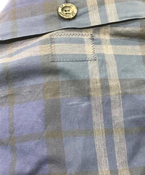 C.P COMPANY（シーピーカンパニー）C.P COMPANY (シーピーカンパニー) チェックシャツジャケット ネイビー サイズ:Sの古着・服飾アイテム