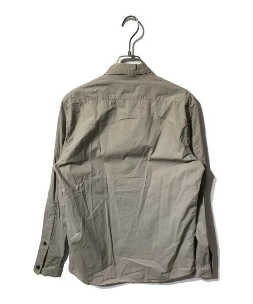 STONE ISLAND（ストーンアイランド）STONE ISLAND (ストーンアイランド) コットン タイプライターシャツ ベージュ サイズ:Sの古着・服飾アイテム