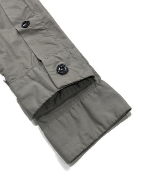 STONE ISLAND（ストーンアイランド）STONE ISLAND (ストーンアイランド) コットン タイプライターシャツ ベージュ サイズ:Sの古着・服飾アイテム