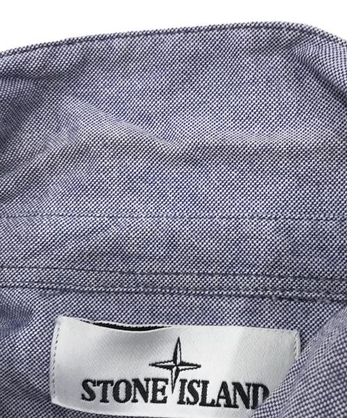 STONE ISLAND（ストーンアイランド）STONE ISLAND (ストーンアイランド) ロングスリーブシャツ ブルー サイズ:Sの古着・服飾アイテム