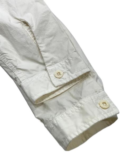 STONE ISLAND（ストーンアイランド）STONE ISLAND (ストーンアイランド) ゴーストピース ダブルZIP シャツ ジャケット ホワイト サイズ:Sの古着・服飾アイテム