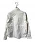 STONE ISLAND (ストーンアイランド) ゴーストピース ダブルZIP シャツ ジャケット ホワイト サイズ:S：40000円