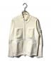 STONE ISLAND（ストーンアイランド）の古着「ダブルジップニットジャケット」｜ホワイト