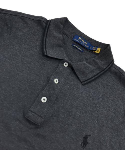 POLO RALPH LAUREN（ポロ・ラルフローレン）POLO RALPH LAUREN (ポロ・ラルフローレン) ポロシャツ グレー サイズ:Lの古着・服飾アイテム