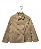 MACKINTOSH PHILOSOPHYマッキントッシュ フィロソフィー）の古着「ダブルショートコート/ショートトレンチコート」｜ベージュ