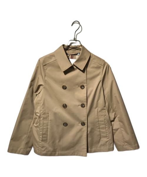 MACKINTOSH PHILOSOPHY（マッキントッシュ フィロソフィー）MACKINTOSH PHILOSOPHY (マッキントッシュ フィロソフィー) ダブルショートコート/ショートトレンチコート ベージュ サイズ:38の古着・服飾アイテム