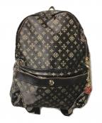 russetラシット）の古着「モノグラム柄リュック/バックパック」｜ブラウン