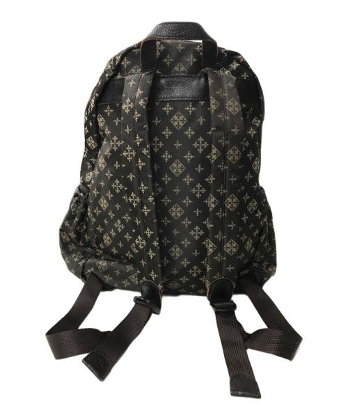 russet（ラシット）russet (ラシット) モノグラム柄リュック/バックパック ブラウンの古着・服飾アイテム