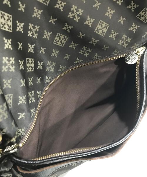 russet（ラシット）russet (ラシット) モノグラム柄リュック/バックパック ブラウンの古着・服飾アイテム