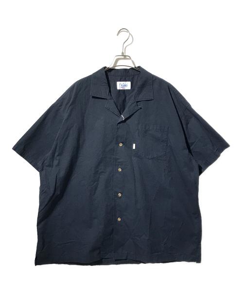 KEBOZ（ケボズ）KEBOZ (ケボズ) 半袖ワークシャツ ネイビー サイズ:Mの古着・服飾アイテム