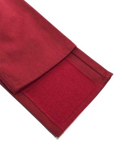 COMME des GARCONS HOMME PLUS（コムデギャルソンオムプリュス）COMME des GARCONS HOMME PLUS (コムデギャルソンオムプリュス) ウールドッキングパンツ レッド サイズ:Mの古着・服飾アイテム