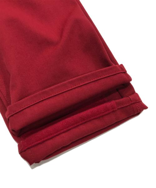 COMME des GARCONS HOMME PLUS（コムデギャルソンオムプリュス）COMME des GARCONS HOMME PLUS (コムデギャルソンオムプリュス) ウールドッキングパンツ レッド サイズ:Mの古着・服飾アイテム
