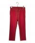 COMME des GARCONS HOMME PLUS（コムデギャルソンオムプリュス）の古着「ウールドッキングパンツ」｜レッド