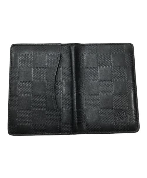 LOUIS VUITTON（ルイ ヴィトン）LOUIS VUITTON (ルイ ヴィトン) カードケース オーガナイザー・ドゥ・ポッシュ ブラックの古着・服飾アイテム