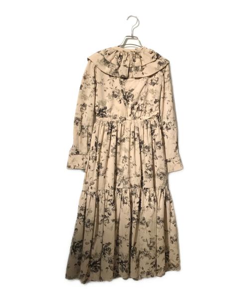 MISTREASS（ミストレアス）mistreass (ミストレアス) フラワーパターンベルトセットドレス ピンク サイズ:Fの古着・服飾アイテム