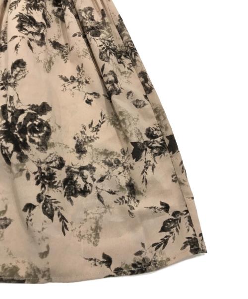 MISTREASS（ミストレアス）mistreass (ミストレアス) フラワーパターンベルトセットドレス ピンク サイズ:Fの古着・服飾アイテム