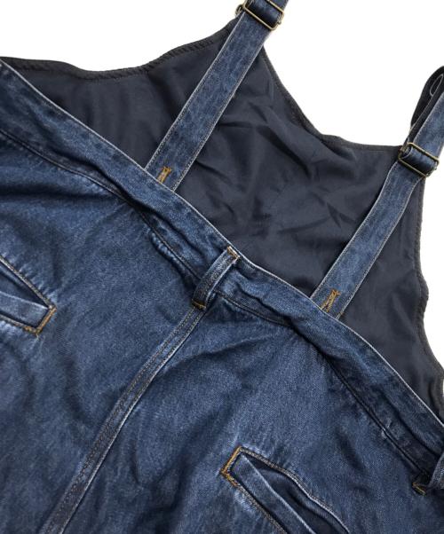 niko and（ニコアンド）niko and (ニコアンド) Misayoラクテロサロペット インディゴ サイズ:Mの古着・服飾アイテム