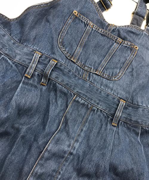 niko and（ニコアンド）niko and (ニコアンド) Misayoラクテロサロペット インディゴ サイズ:Mの古着・服飾アイテム