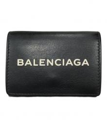 BALENCIAGA（バレンシアガ）の古着「エブリデイミニウォレット」｜ブラック